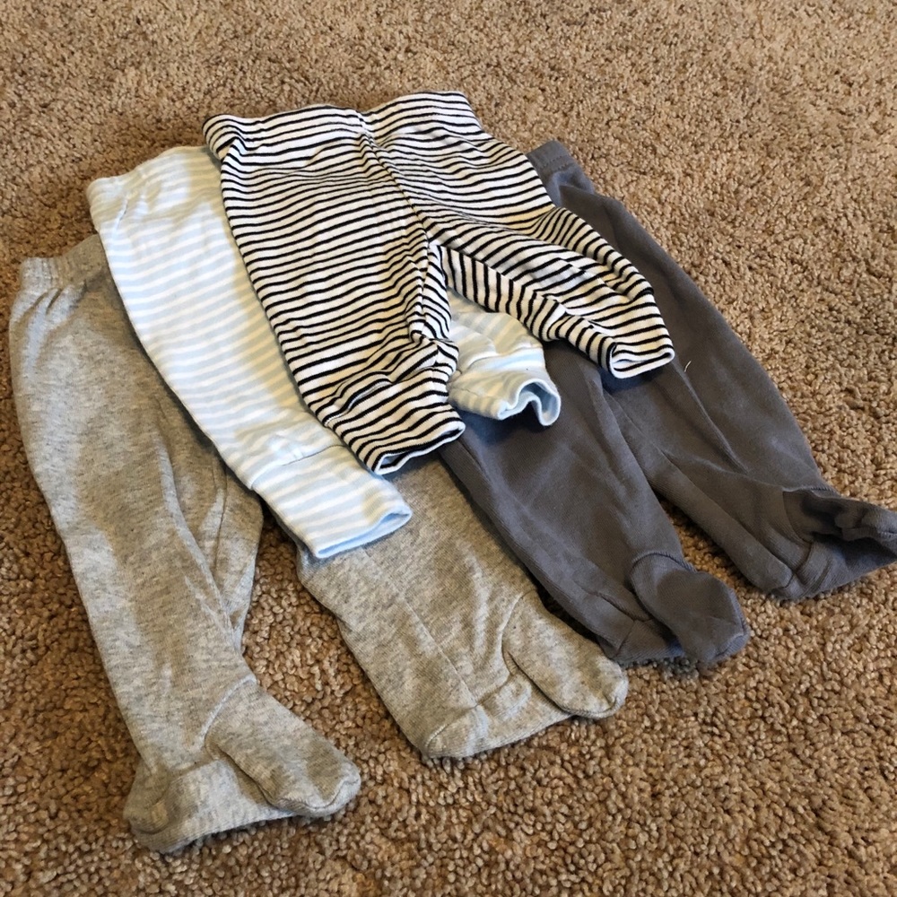 4 newborn pants